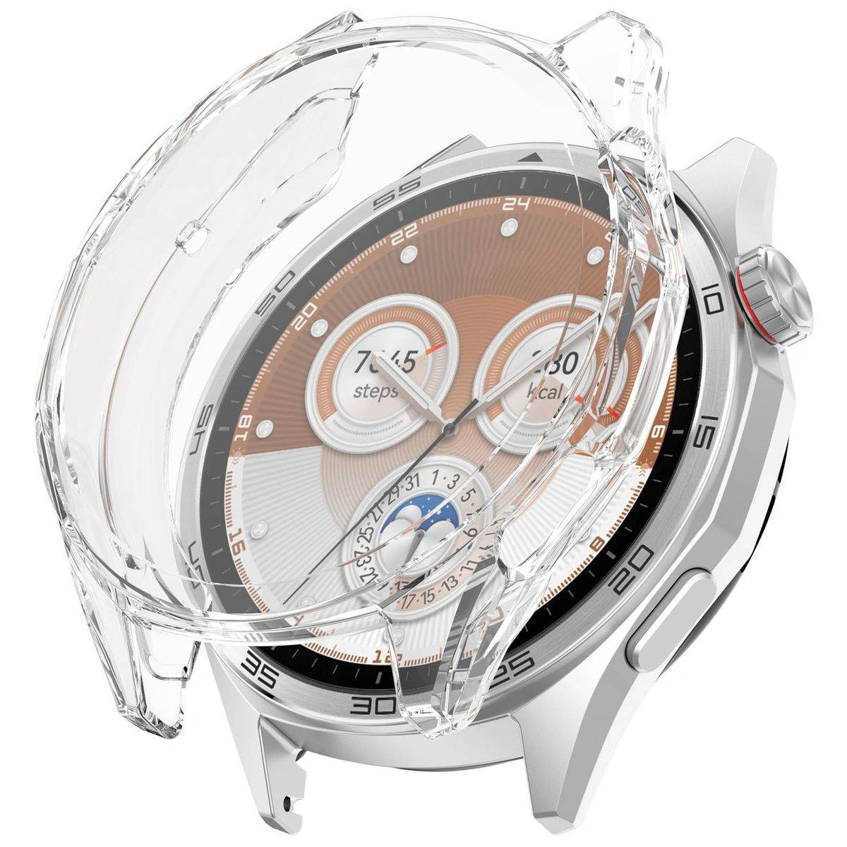 Plecki ze szkłem Bizon Case Watch Felipe dla Huawei Watch GT6 46 mm